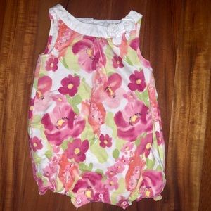 12-18M Dressed Up by Gymboree Floral Bubble